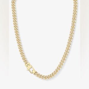Pavé Julian Cuban Chain Necklace 6.8mm
Original $188